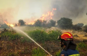 Φωτιά στο Ρέθυμνο: Εντολή για εκκένωση προς Αγία Γαλήνη